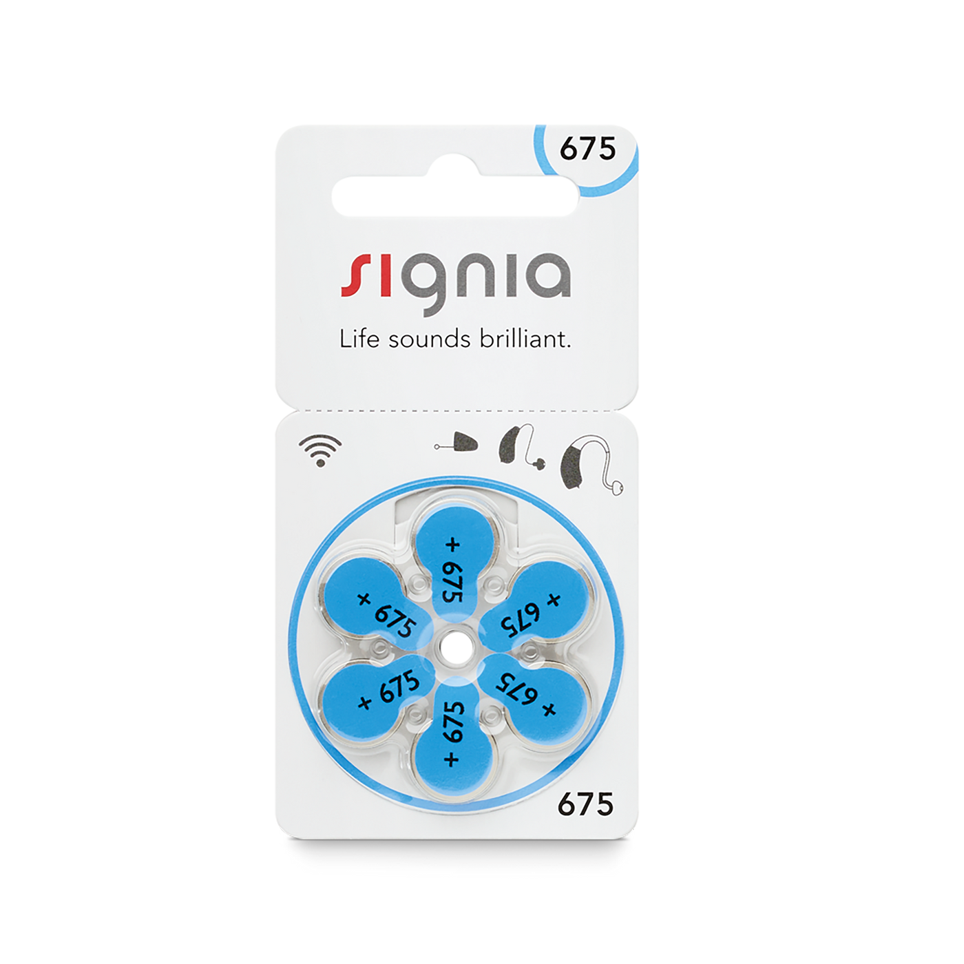 signia hearing aid accessories battery 675 10821480
