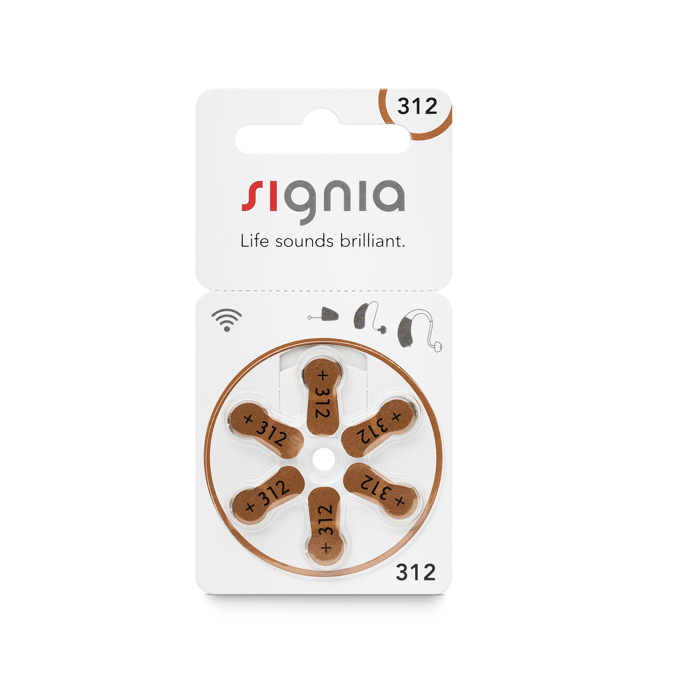 signia hearing aid accessories battery 312 10821482